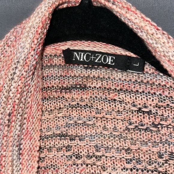 Asymmetric drape open front cardigan - Picture 3 of 7